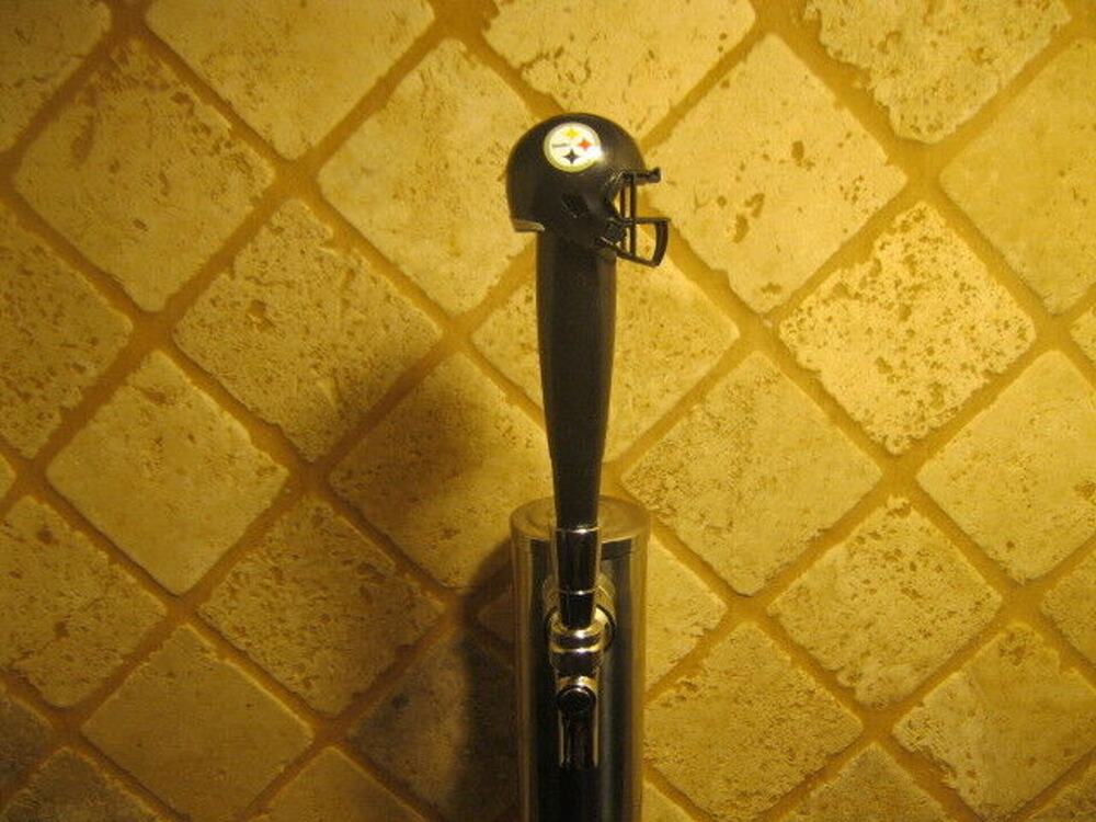 Pittsburgh Steelers Beer Tap Handle Team Football Keg Kegerator Wood Super Bowl